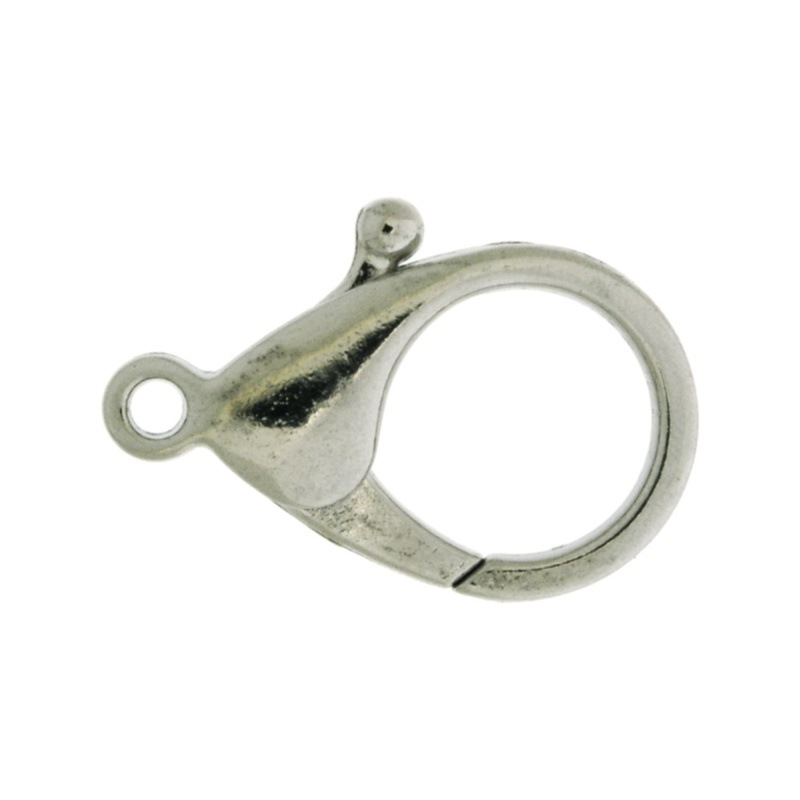 Zinc lobster clasp 35mm