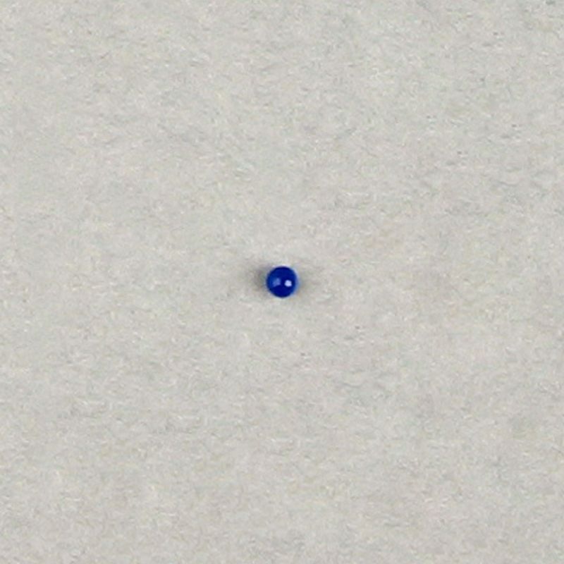 Bola plástico Ø 2mm color lapislázuli