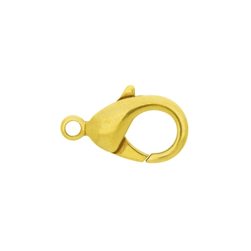 Mousqueton en laiton 15mm