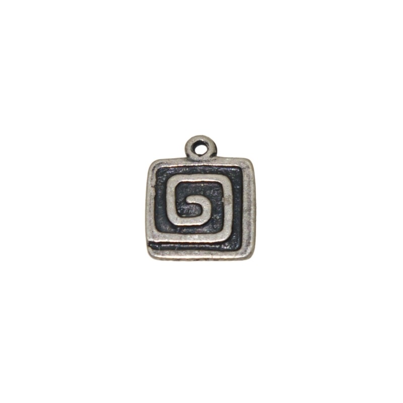 Pendentif carré 14x11mm