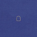 Anneau triangulaire 11x9mm pour porte-clefs