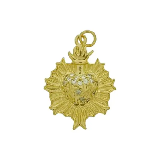 Heart pendant Ø 17mm