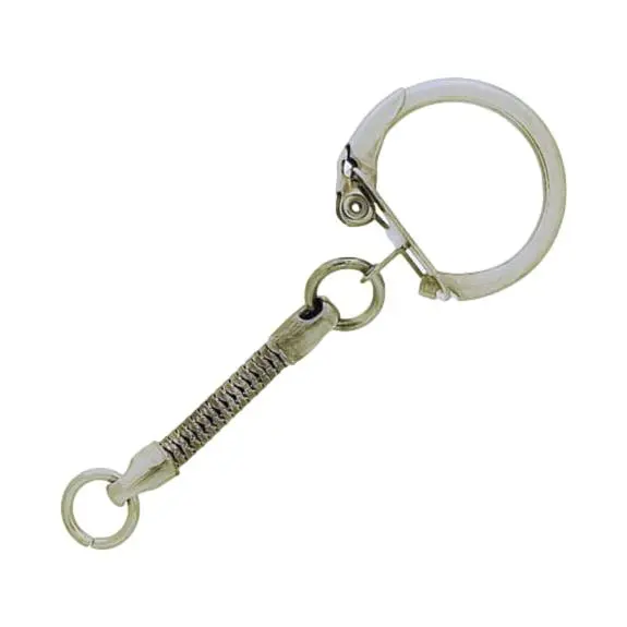 Llavero exterior Ø 22mm con cadena serpiente Ø 3mm