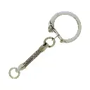 Llavero exterior Ø 22mm con cadena serpiente Ø 3mm