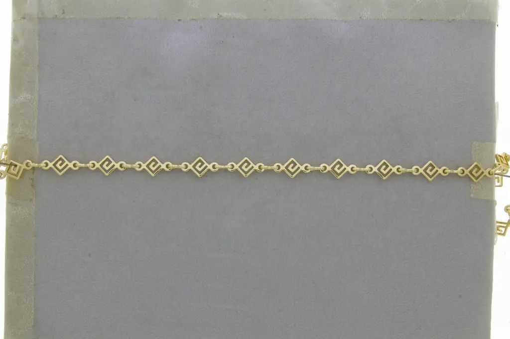 Cadena de latón ancho 6,5mm