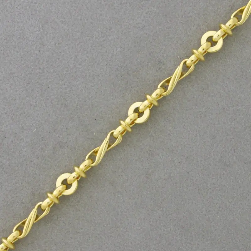 Brass chain width 5mm