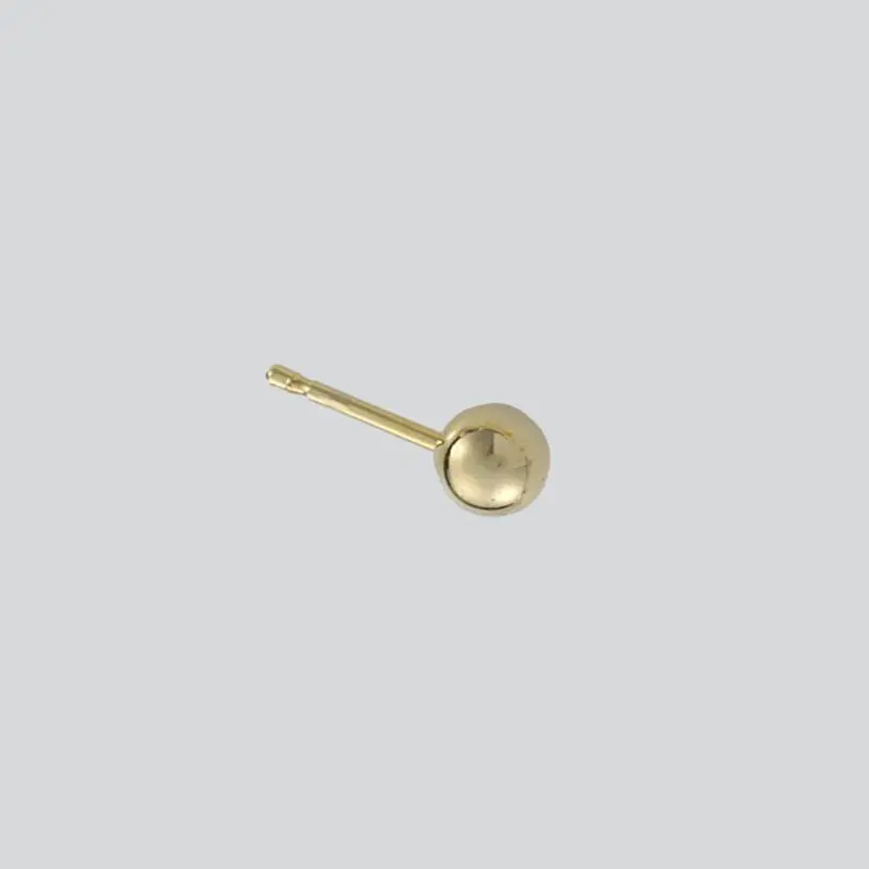 Ball ear post Ø5mm. Post Ø 0.9mm