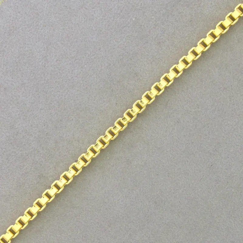 Venetian brass chain width 3,2mm