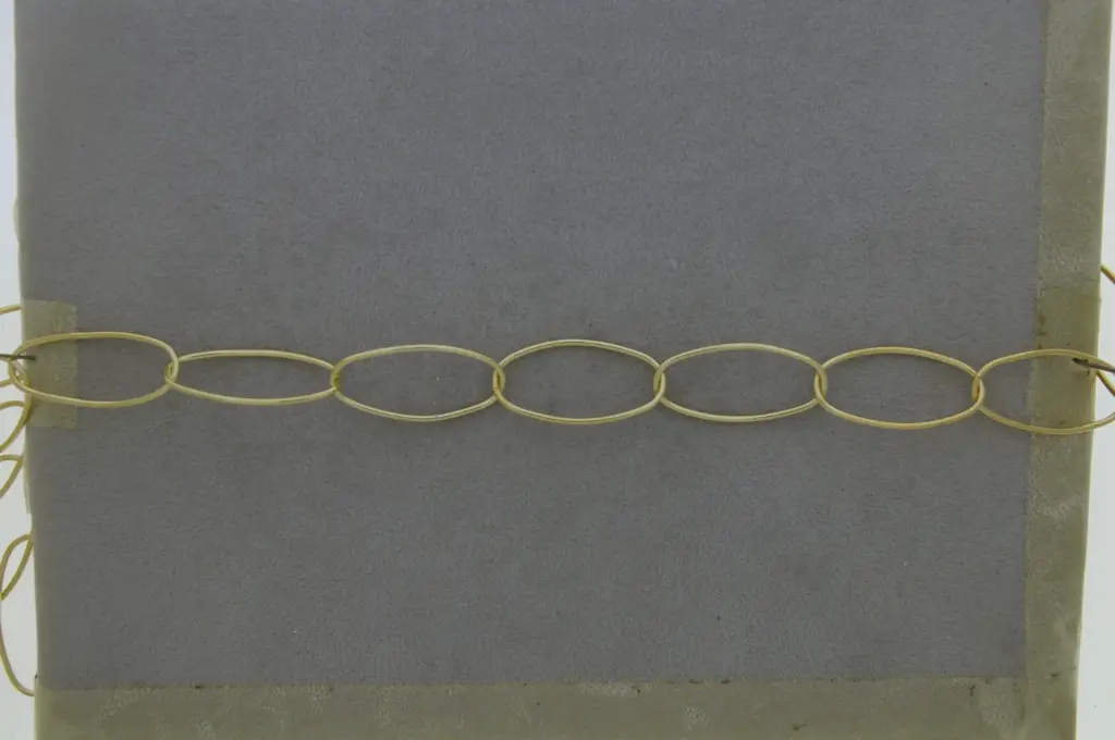 Chaîne en laiton maille forçat largeur 13mm