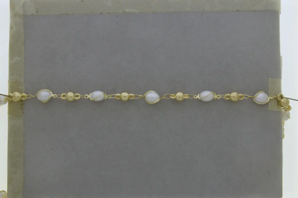 Chaîne en metal à maille fantaisie largeur 7,5mm