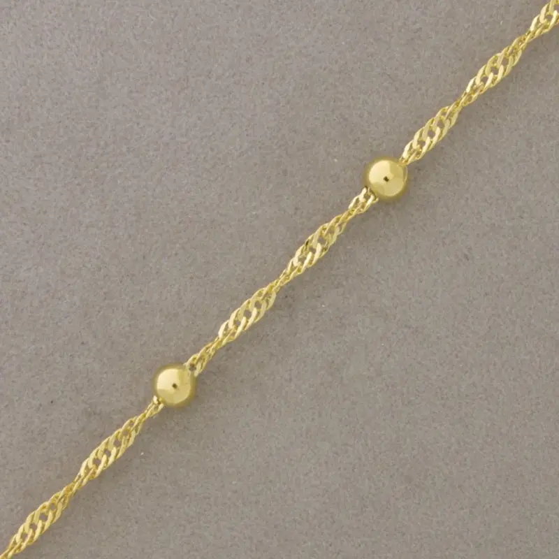 Brass chain width 5mm