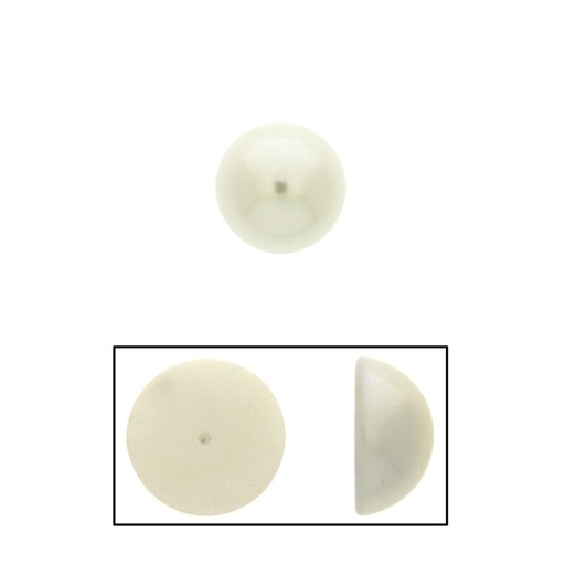 [435221600] Half ball pearl Ø 16mm. No pearly base.