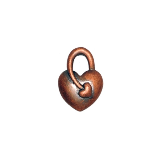 [116970000] Heart pendant 17x12mm
