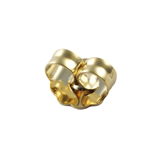[110240000] Earring back 9,2x10mm. To Ø0,7mm and Ø0,9mm earring post.