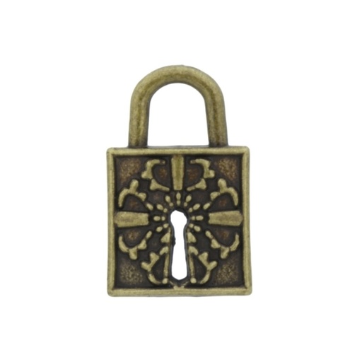 [129240000] Padlock pendant 27x17mm