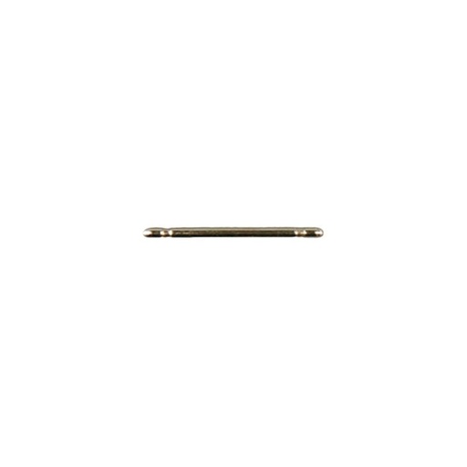 [110861300] Espigón de acero 0,7x13mm con doble ranura
