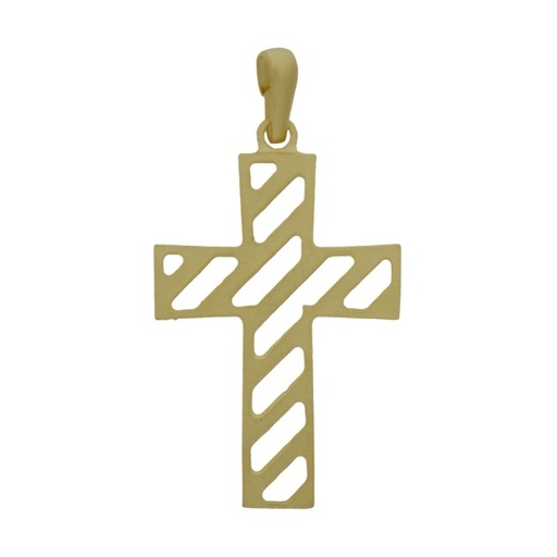 [129410000] Cross pendant 46x25mm with bail