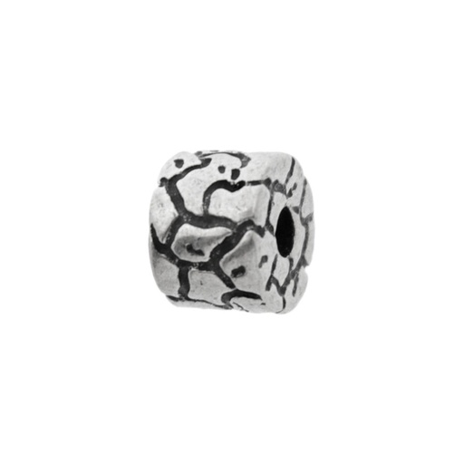 [126300300] Metal bead 12,5x9mm. Hole Ø 3mm