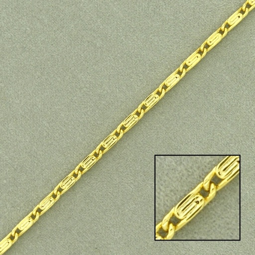 [924780000] Cadena de latón arabesca ancho 2,2mm