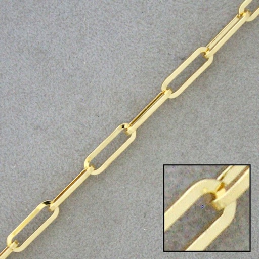 [528821400] Anchor brass chain width 4,4mm.