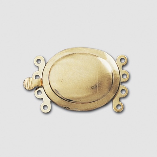 [231220000] Necklace clasp 17x27mm 4 strands