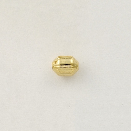 [117180000] Metal bead 4,5x6mm. Hole Ø 1mm