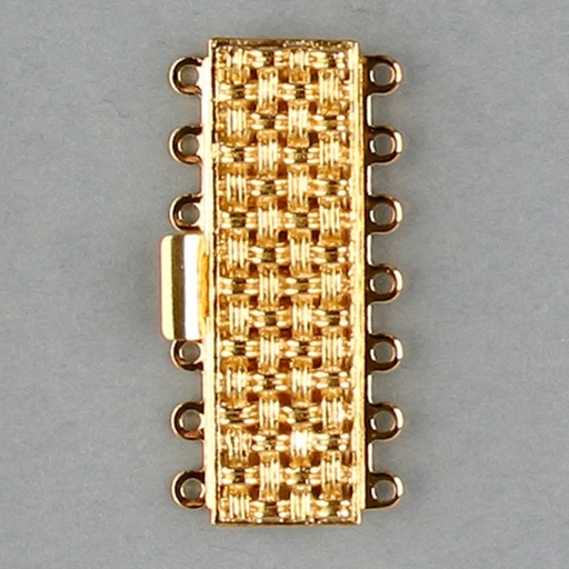 [231700000] Necklace clasp 36x18mm 7 strands