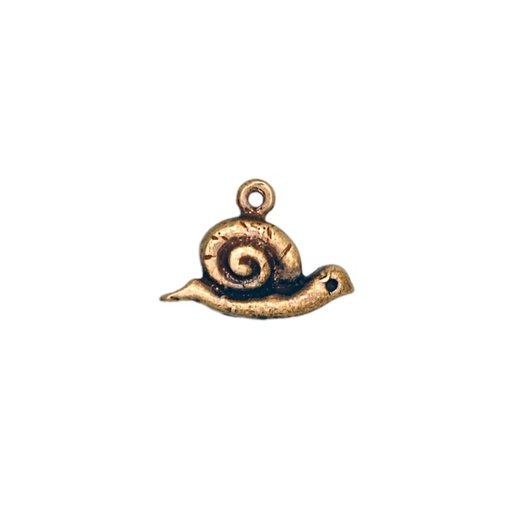 [116260000] Snail pendant 18x12mm