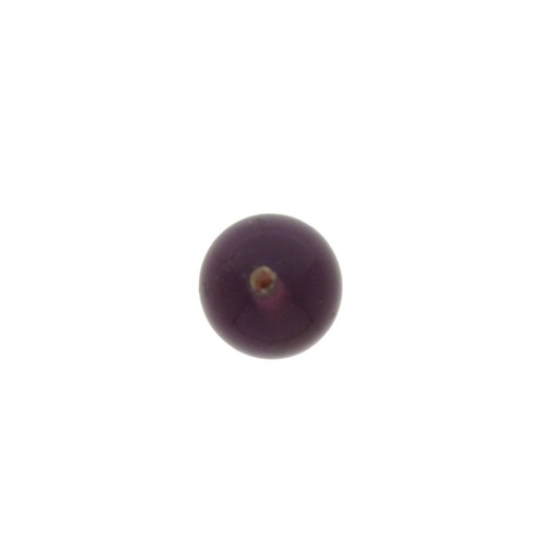 [445101000] Amethyst colour glass ball Ø10mm. With two holes.