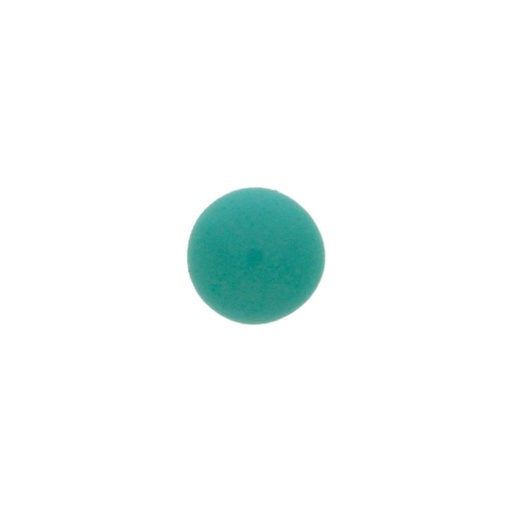 [750130100] Cabochon stone Ø8mm flat base turquoise colour