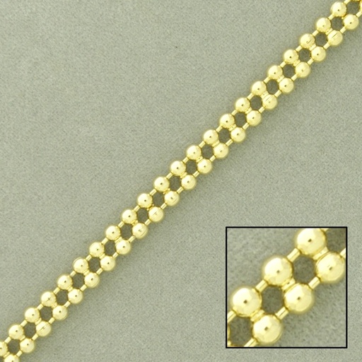 [527270000] Ball brass chain width 4,7mm