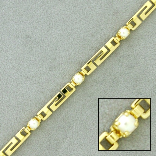 [922720000] Bead brass chain width 4mm