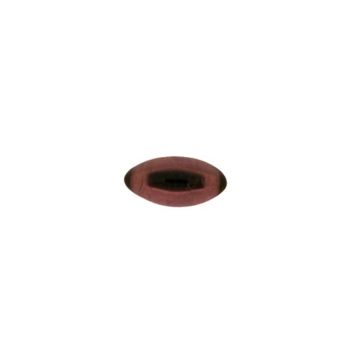 [750041000] Pierre cabochon navette 5x10mm base plate couleur améthyste