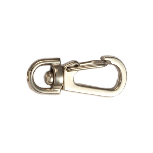 [640160000] Nickel plated pewter lobster clasp 38mm