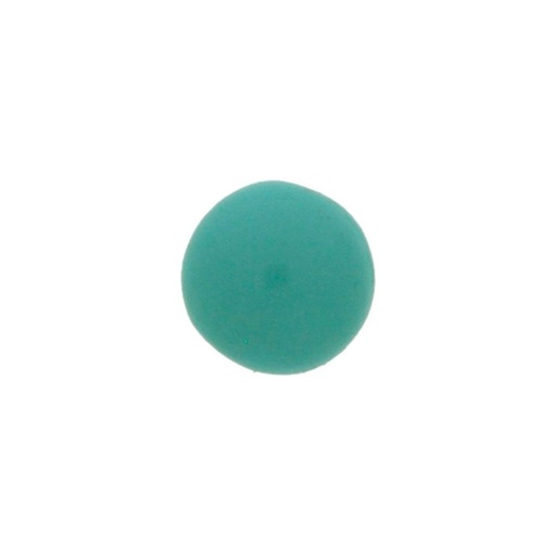 [750150100] Cabochon stone Ø10mm flat base turquoise colour