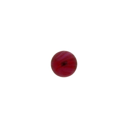 [750461600] Stone cabochon Ø6mm flat base ruby colour