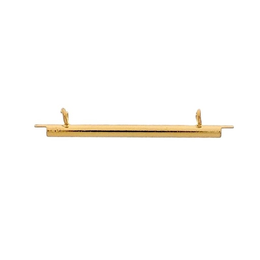 [120964000] End 6mm x 35mm for beads. Interior Ø2mm