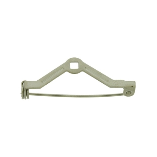 [110803300] Alfiler broche 33X11mm con cierre seguridad.