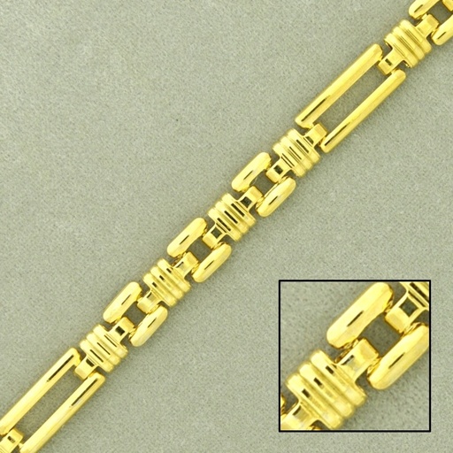[524710000] Cadena de latón cartier ancho 5,4mm