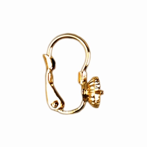 [635960600] Earclip 15x13mm with cup Ø 6mm