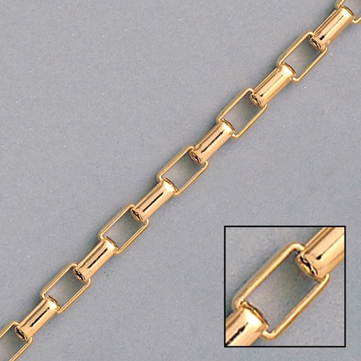 [523400000] Anchor brass chain width 5mm