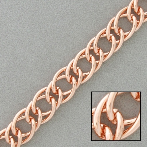 [924190000] Double curb steel chain width 9mm
