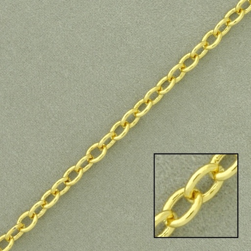 [524810000] Anchor brass chain width 3,5mm