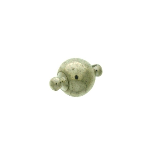 [218500200] Magnetic clasp 16x10mm silver plated.