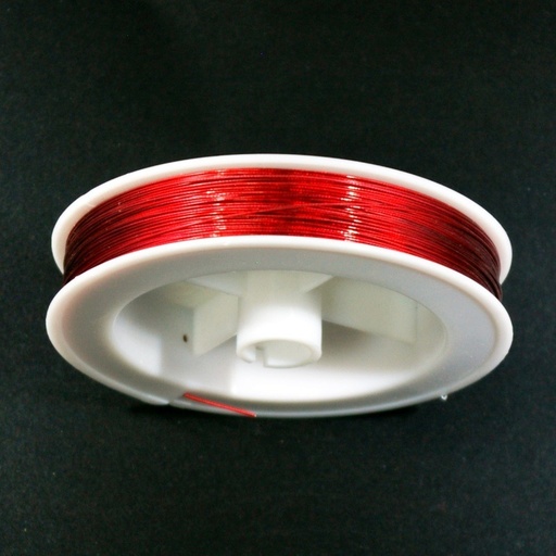 [539381600] Stainless steel wire Ø 0,45mm red