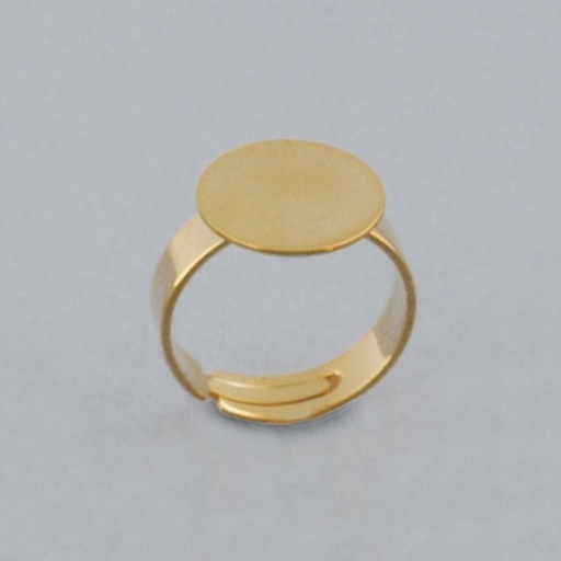 [117161400] Adjustable ring with Ø 14mm flat base
