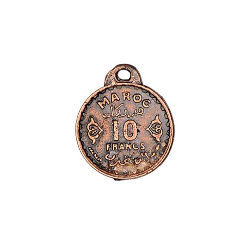 [115340000] Pendentif pià¨ce 23x20mm