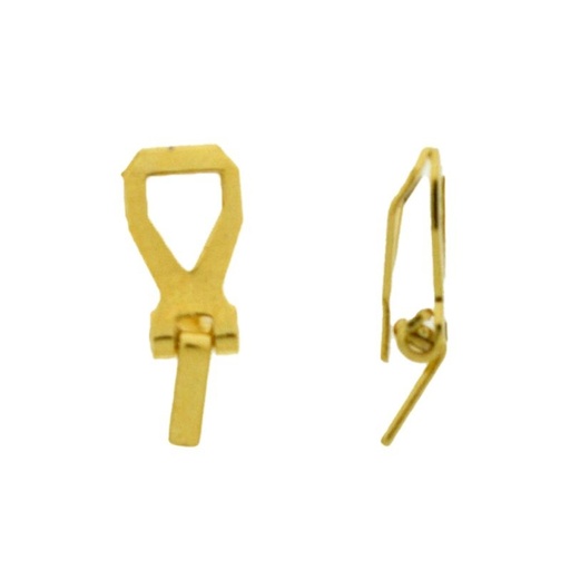 [635650000] Earclip 16x6mm with base for earring