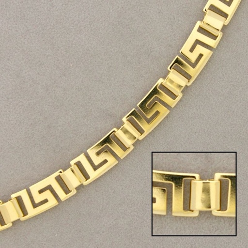 [926210000] Brass chain width 8mm for necklace