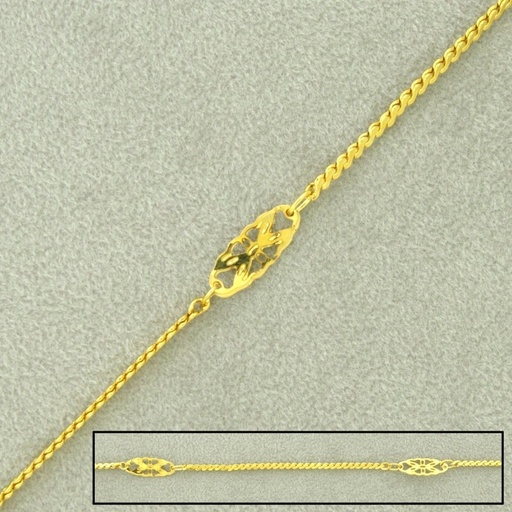 [928320000] Brass chain width 1,2mm